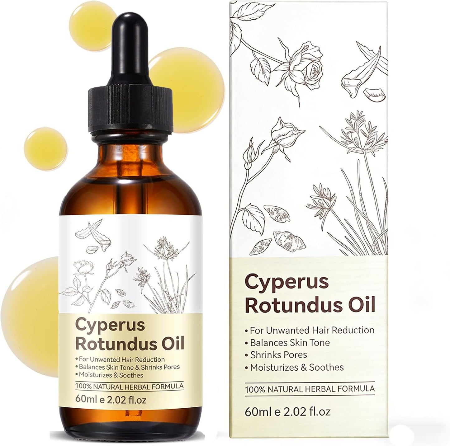 Cyperus Rotundus Oil for Hair Removal