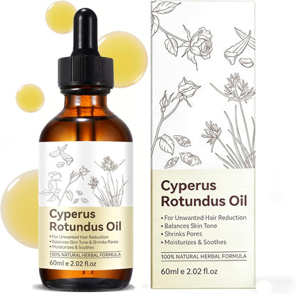 Cyperus Rotundus Oil for Hair Removal